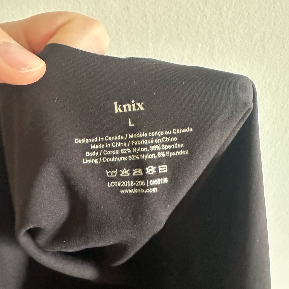 Knix Black LuxeLift Bodysuit size Large EUC - Picture 10 of 10